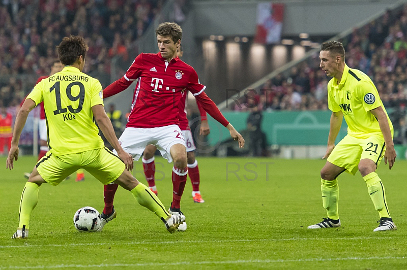 GER, DFB Pokal,  FC Bayern Muenchen vs. FC Augsburg