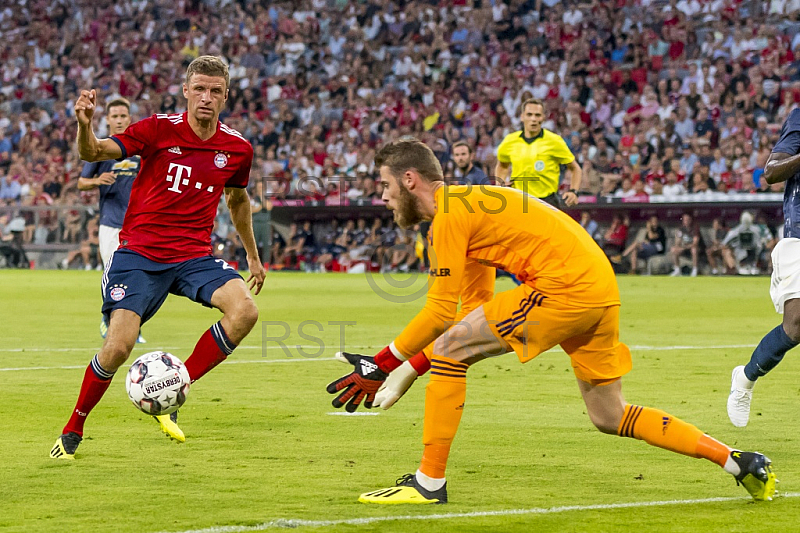 GER, Testspiel,  FC Bayern Muenchen vs. Manchester United