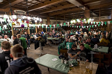 GER,  Fanclub Feier ãGrn-Wei§es-MnchenÒ (Club zur Frderung des besseren Fu§ballgeschmacks in Mnchen)  SV Werder Bremen 