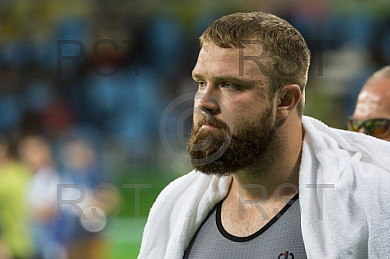 BRA, Olympia 2016 Rio, Kampfsport, Ringen 130kg , Bronze Medallien Kampf zwischen SHARIATI Sabah (AZE)  vs. POPP Eduard (GER) 