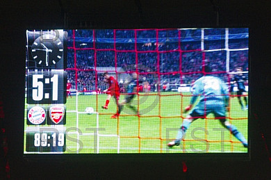 GER, UEFA CL,  FC Bayern Muenchen (GER) vs. FC Arsenal 