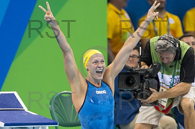 BRA, Olympia 2016 Rio, Schwimmsport FINALE - 100m Schmetterling der Frauen