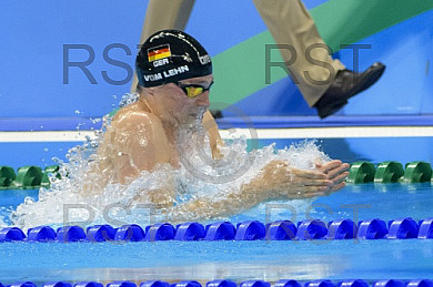 BRA, Olympia 2016 Rio,  Schwimmen 100 Meter Brust Halbfinale 2