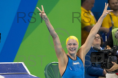 BRA, Olympia 2016 Rio, Schwimmsport FINALE - 100m Schmetterling der Frauen