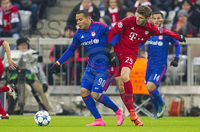 GER, UEFA CL,  FC Bayern Muenchen (GER) vs. Olympiacos FC (GRE)