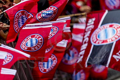 GER, 1.FBL,  FC Bayern Muenchen Mesterfeier auf dem Marienplatz