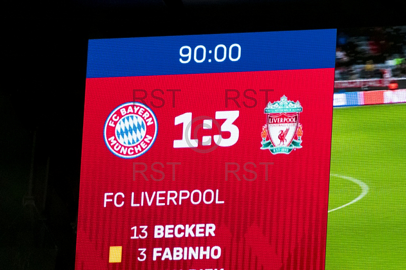 GER, UEFA CL, FC Bayern Muenchen (GER) vs FC Liverpool (GBR) 