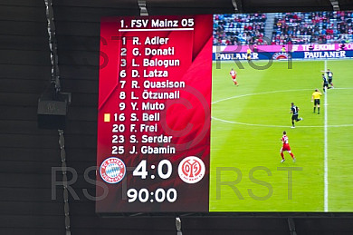 GER, 1.FBL,  FC Bayern Muenchen vs. 1. FSV Mainz 05