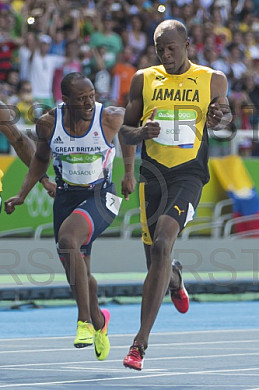BRA, Olympia 2016 Rio, Leichtathletik 100 Meter Vorlauf