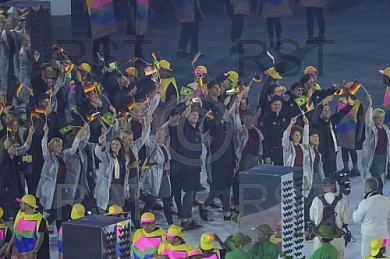 BRA, Eroeffnungsfeier Olympia 2016 - Rio