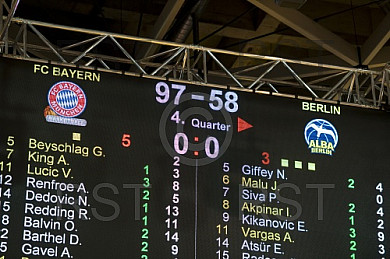 GER, BBL, FC Bayern Muenchen vs. Alba Berlin 