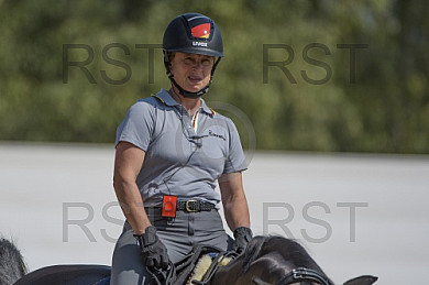 BRA, Olympia 2016 Rio, Pferdesport Dressur - Training 