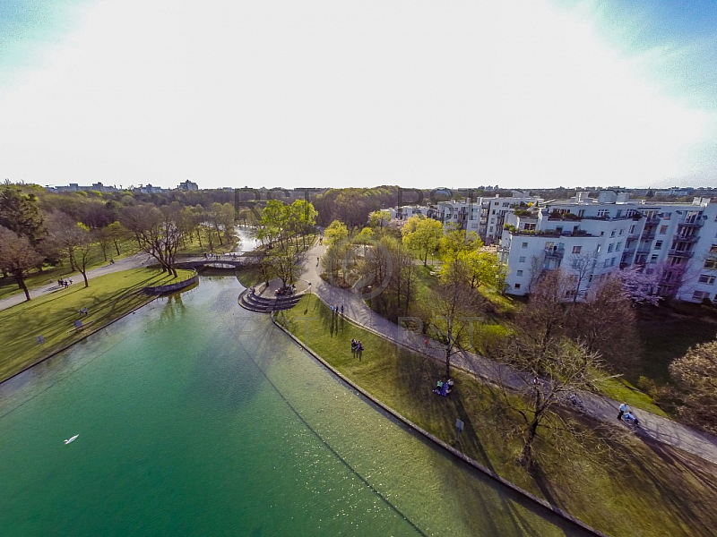 GER, Feature Luftbilder des Muenchner Westparks 