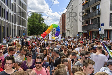 GER, impressionen zur Christopher Street Day  Politparade 2016 