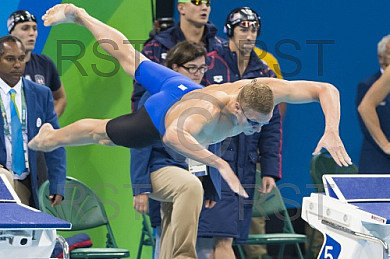 BRA, Olympia 2016 Rio, Schwimmsport FINALE - 4x100m Freistil der Maenner