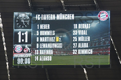 GER, 1.FBL,  FC Bayern Muenchen vs. 1. FC Koeln