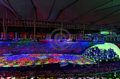 BRA, Eroeffnungsfeier Olympia 2016 - Rio