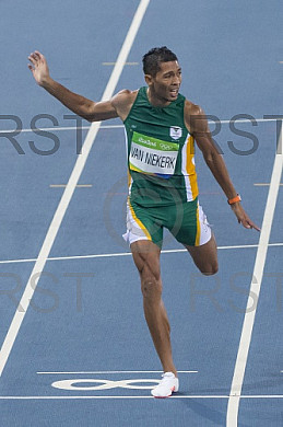 BRA, Olympia 2016 Rio, Leichtathletik, 400 Meter Finale der Maenner