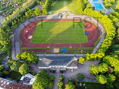 GER, Feature Luftbilder Dantestadion Muenchen
